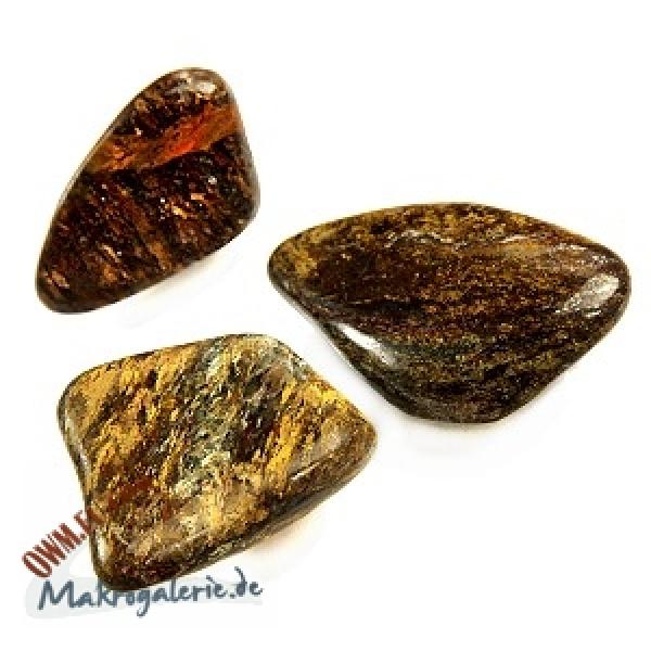 Golden Amphibolit Australien Trommelstein